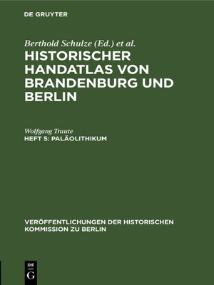 cover image of Paläolithikum